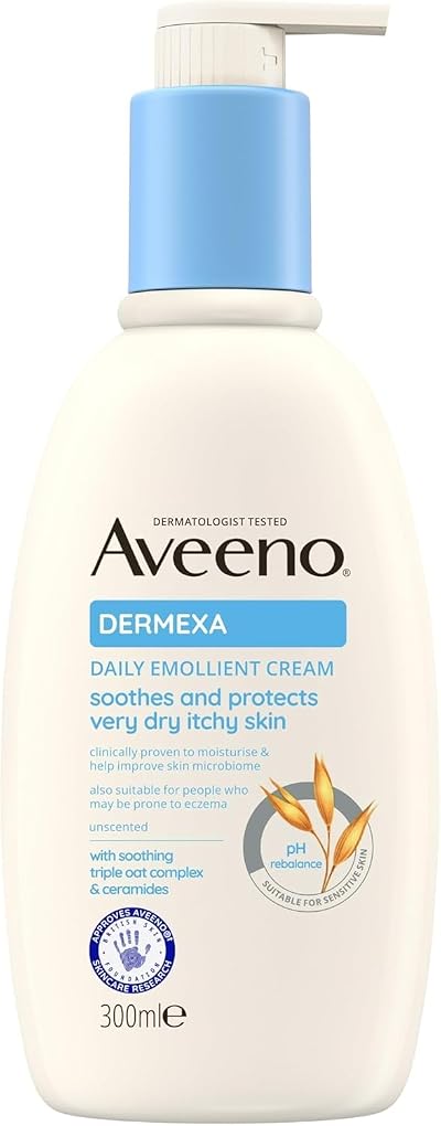 Aveeno Dermexa Daily Emollient Cream 300ml – Oat Complex & Ceramides