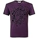 Versace Collection Printed Violet T-Shirt (Small)