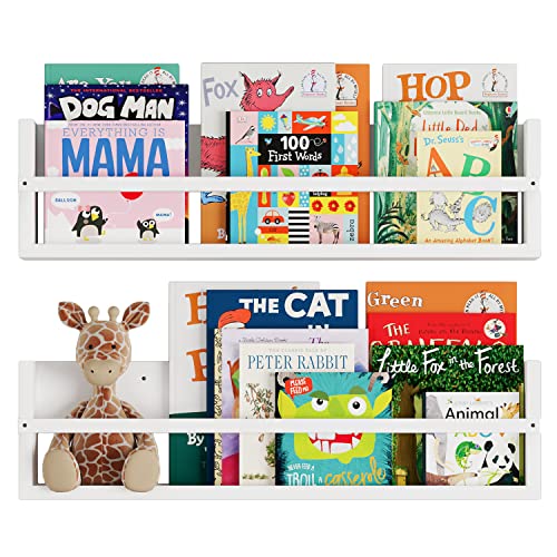 Brightmaison Polynez Floating Shelves for Wall & Book Storage for