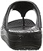 crocs Women's Sloane Embellished Flip Flop, Black/Multi, 9 M US