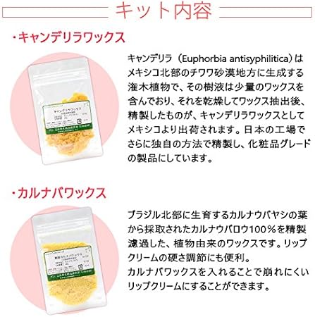 Amazon Co Jp リップクリーム 手作り キット ビューティー