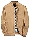 chouyatou Men's Classic Fit Cotton Lightweight Bomber Jacket