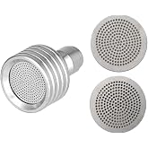 RecDec Pressure Washer Tips Spray Nozzle Soft Rain Shower Head Sprinkler with 1/4 Quick Connect Adapter for Power Washers Gun Car Washing Automobile Tire Detailing Cleaning Garden Watering