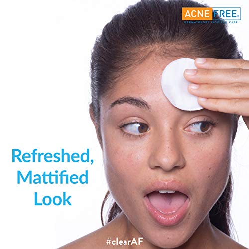 AcneFree Witch Hazel Mattifying Toner Pack of 2, 8.4oz each, With Witch Hazel, Glycolic Acid, Aloe Vera, Toner to Help Rebalance Skin's PH and Remove Excess Oil