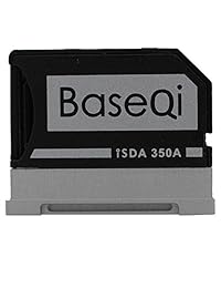 BASEQI - Adaptador MicroSD de aluminio para Microsoft Surface Book y Surface Book 2