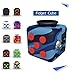 Tepoinn Fidget Attention Cube Relieves Stress and Anxiety Educational Development Toys for Children and Adults, Camouflage blue