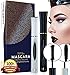 Silk Fiber Lash Mascara By Méa 3d A Natural Thicken & Lengthening Combo Featuring 2 Kit Natural Fiber & Enhancing Gel A Sweat proof Solution That Magnify, Lengthens And Volumize Lashes