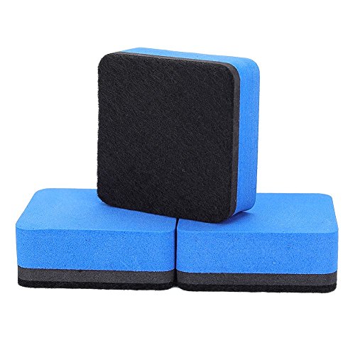image for Xinzistar 30 Pack Magnetic Whiteboard Dry Erasers Chalkboard Cleansers