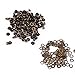 Antique Brass Eyelet Grommets, Leathercraft Accessory Fasteners Kit with Washers for Repairs Decoration(4mm)