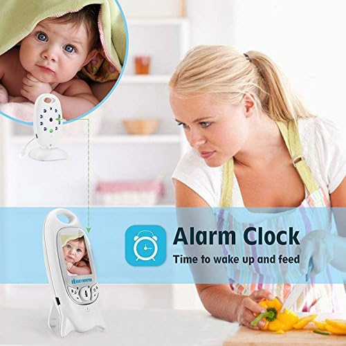 BW New 2.0 inch Wireless Digital Baby Monitor Camera Audio Video Security Baby Monitor with 8 LED Night Vision, 2 Way Talk - Image 4