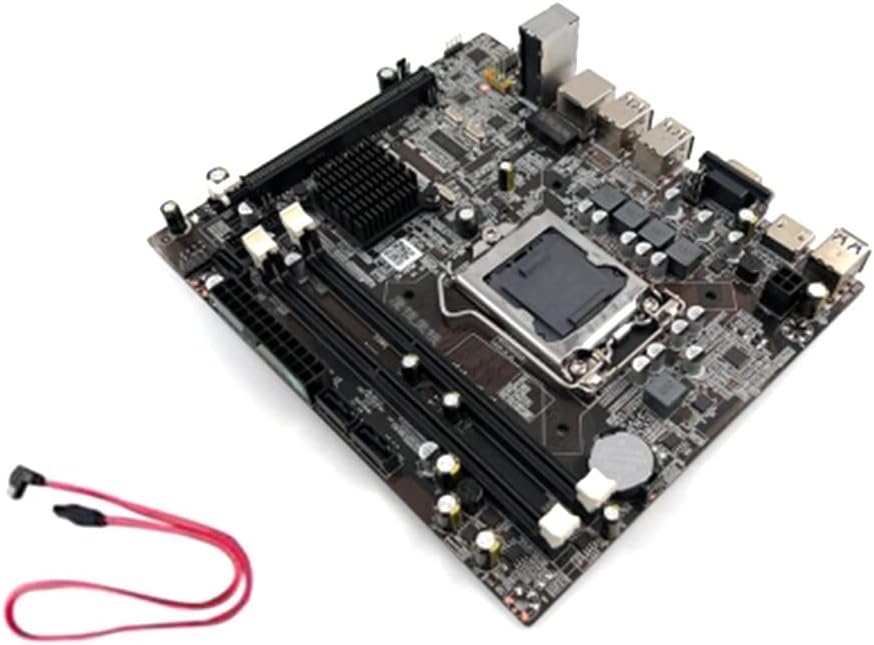 Hbaebdoo H55 Motherboard LGA 1156 for I3 I5 CPUs DDR3 Desktop Computer