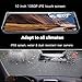 10 Inch Mirror Dash Cam Full Touch Screen, Poaeaon Backup Camera Stream Media, 1080P 170° Front and 1080P 150° Wide Angle Full HD Rear View Camera with G-Sensor, Night Vision