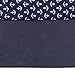 NoJo 100% Cotton Fitted Crib Sheet, Anchors, Navy/White