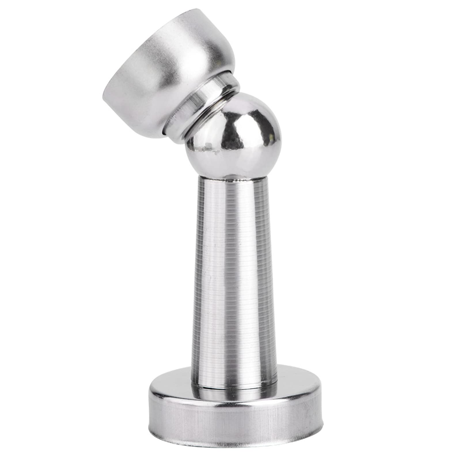 Door Stopper, Heavy Duty Modern Stainless Steel Brushed Magnetic Door Stop, Keep Door Open,Wall Protector,Screw Mount Doorstop Floor Wall Mount