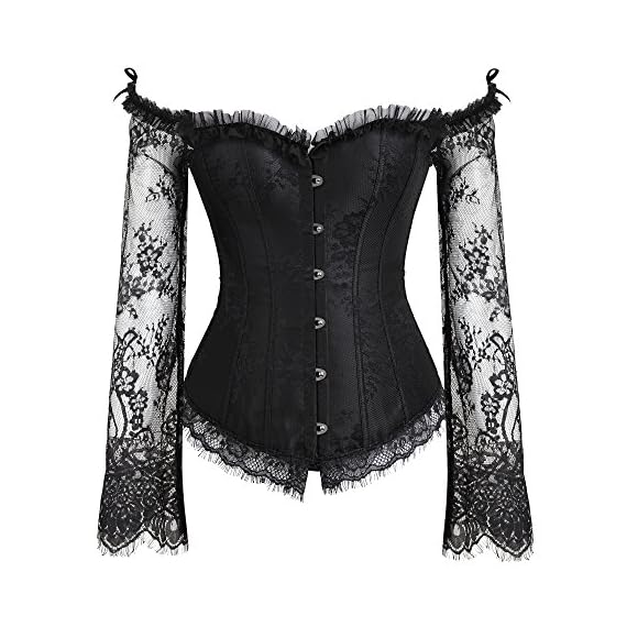 lttcbro-Womens-Gothic-Fashion-Off-Shoulder-Lace-Corset-Steampunk-Clothing-with-Long-Sleeves