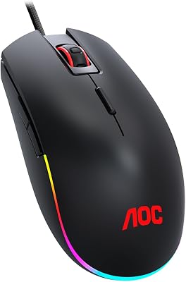 GM500 Gaming Maus - 5.000 DPI - Omron switches - Einstellbare RGB-Effekte