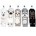 Cute Puppy Dogs Women's Socks 5pairs(5color)=1pack Made in Korea