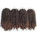 16 Inch Glueless Lace Front Human Hair twist Wigs