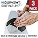 No Sweat Golf Hat Liner & Sweat Absorber -- Moisture Wicking Sweatband Absorbs Dripping Sweat | Prevent Sweat Stains & Hat Saver Care