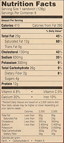 Jimmy Dean, Biscuit Sausage, Egg and Cheese, 8 ct (Frozen)