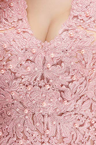 MisShow-Damen-Elegant-Abendkleid-Chiffon-Neckholder-Ballkleid-Brautjungfernkleid-lang-EU-32-46