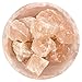 Rakaposhi Natural Himalayan Salt Chip Bowl Lamp, Authentic Stone Mineralamp, Premium Quality Wood Base with Dimmer Switch