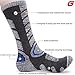 Gosuban 2 Pairs Antiskid Wicking Outdoor Multi Performance Hiking Cushion Socks for Men and Women, Assort Colors