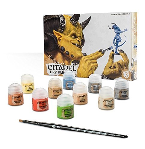 Games workshop gw60-24 citadel dry paint set