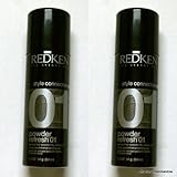 Redken Refresh 01 Aerosol Hair Powder Dry Shampoo 1.2oz (Pack of 2)