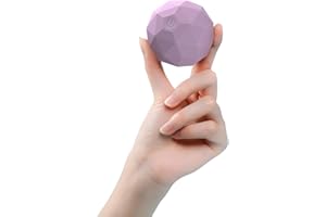 MEXITOP Vibrating Massage Ball with Heat - Portable Physical Therapy for Muscle Relief Up to 120 ¨H Heating Temperature for Myofascial Release and Trigger Point Treatment Mini Size Massage Ball -Purple