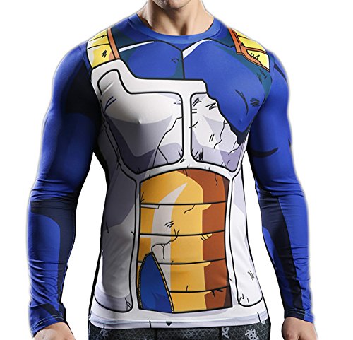 Men s 3d novelty lycra compression shirt skin tight shi…