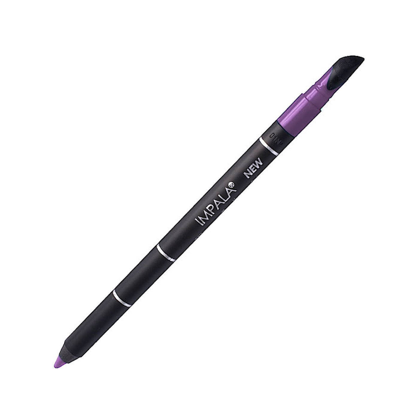 Impala - Waterproof Eyeliner with Silicone | Defined Line or Blurred Effect | Easy to Apply Creamy Texture | Intense, Long Lasting and Waterproof Colour | 22 Metallic Purple