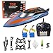 Gizmovine RC Boat Toys, Remote Control Boat for Pools and Lakes 2.4GHz High Speed RC Racing Boats for Adults & Kids + Bonus Battery