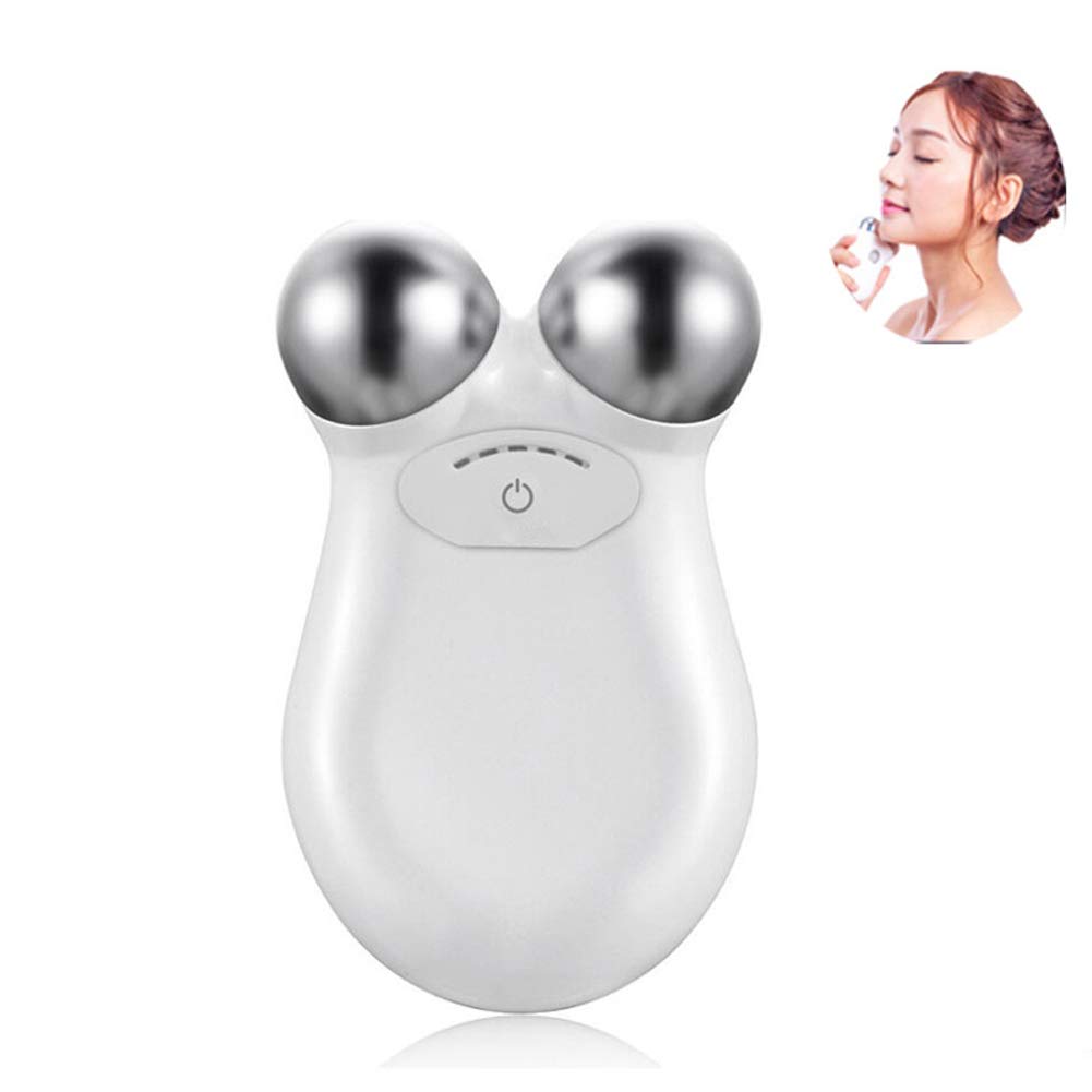 Mini Micro-current Face Massager Facial Lifting Skin Tightening Remove Wrinkle Skin Rejuvenation Toning Massage: Beauty