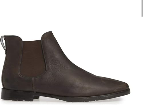 mens chocolate chelsea boots