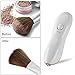 Electric Makeup Brush Cleaner-Portable Cosmetic Brush cleaner Automatic Wash in Seconds and Dry in 360 Rotation with 8 Silicone Collars for All Size Brushes WAMAX