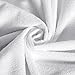 Deconovo Size Terry Surface Waterproof Protector Deep Pocket Mattress Pad Cover, Queen (60Wx80Lx18H), White