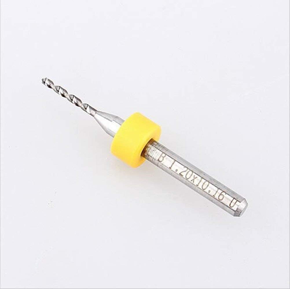 Yosoo 10 pcs PCB Printed Circuit Board Carbide, Mini Micro Drill Bit, Drilling Set, 0.3 mm to 1.2 mm for CNC PCB yosoo-225bit - Image 5