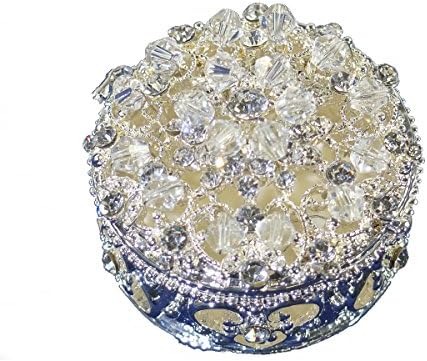 2" Round Silver Wedding Arras Set, Silver Arras Para Boda with Silver Unity Coins
