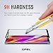 GPEL Screen Protector for LG G7 ThinQ Full Glue Case Friendly Work with Most Case Premium Japanese Asahi Real Tempered Glass HD Clear Easy Installation 9H Hardness 99% Touch Accurate [2-Pack]