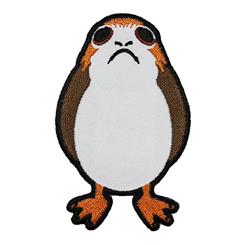 Disney Star Wars PORG Patch Cute The Last Jedi New Movie Embroidered Iron On