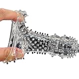 Ezsports Crystal Caterpillar Thorn Condom Penis Sleeves