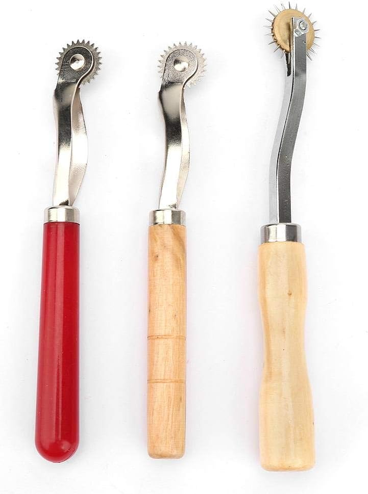 HEEPDD Tracing Wheel, 3pcs Craft Sewing Wheel Stitch Marker Cutting