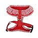 Authentic Puppia Vivien Harness, Red, Small