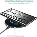 TOZO for Samsung Galaxy Note 10 Plus Case PC + TPU Clear Hard Back Panel Hybrid PC+TPU Protect Cover Shock Absorption Back Bumper for Samsung Galaxy Note 10+ 5G (Matte Black)