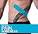 THERABAND Kinesiology Tape, Black/White, 1 Roll, with XactStretch Indicators, Long-Lasting Athletic Tape for Shoulder, Back & Knee, Latex-Free & Water Resistant for Men and Women, Pre-Cut