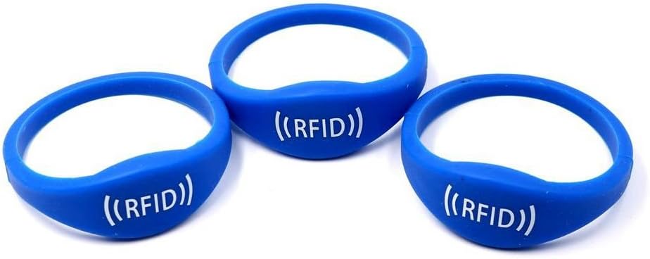 3PCS 125KHz Waterproof Proximity RFID Bracelets and Wrist Band Silicone ID Wristband