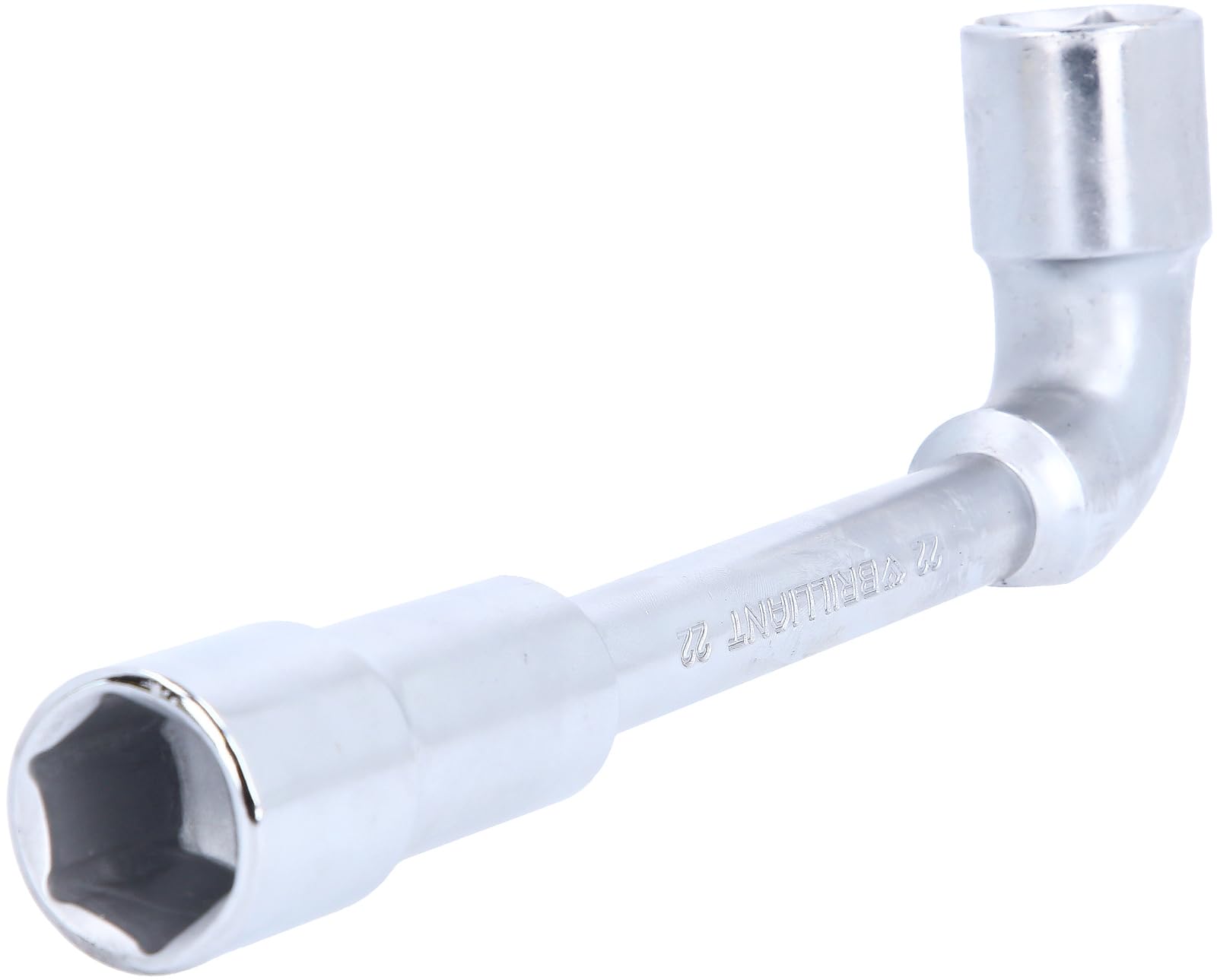 BRILLIANT TOOLS BT015022 Double Socket Wrench, Offset, 22 mm [Powered by KS Tools]