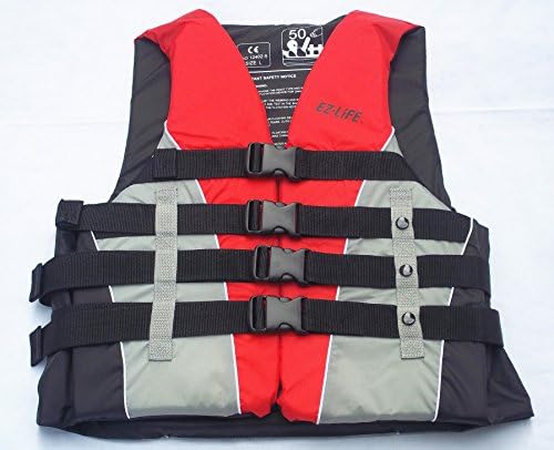 A99 4-Buckle Life Jacket - suitable for waterskiing to boating and tubing