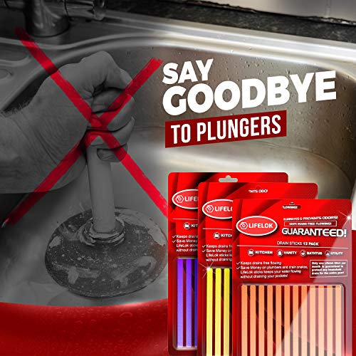 3 Drain+Cleaner+Sticks+Sani+Disposal